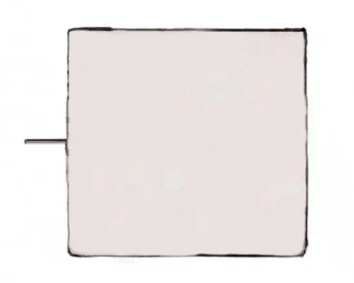 Polyboard + holder (100 x 100 cm.)