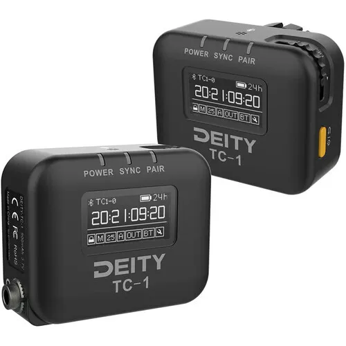 Deity TC‑1 Timecode Generator – 2‑Unit Kit