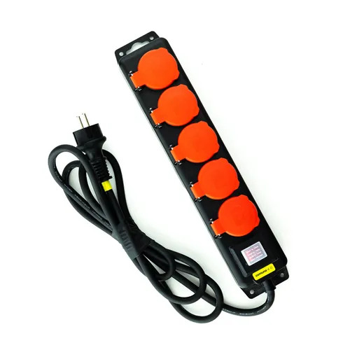 Schuko multiplug socket (5 connectors)