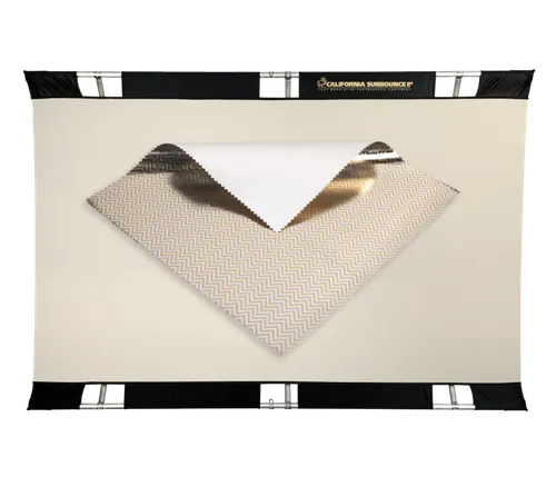 Sun Bouncer Big Zebra/White big 180x245cm / 6x8'