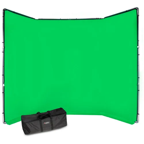 Green screen 4 x 3 m.