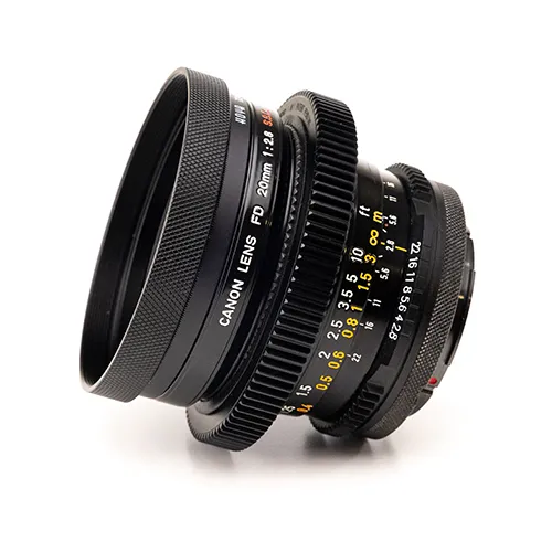 Canon FD EF 20mm f2.8
