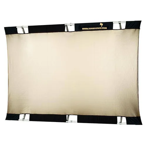 Sun Bouncer Pro Zebra/White 130x190cm/ 4x6'