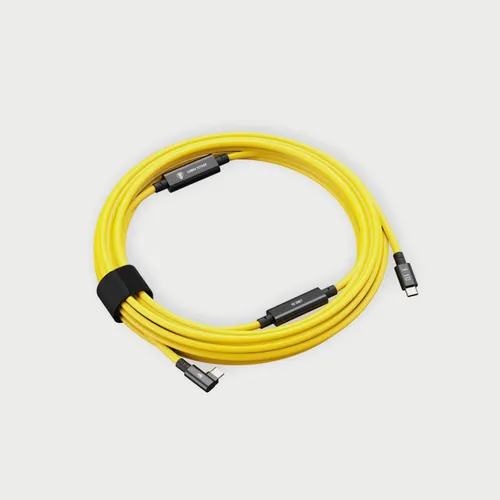 Tether Cable USB-C 90º  –  10M