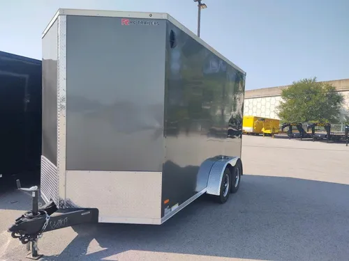 E1 7' x 14' Enclosed Trailer