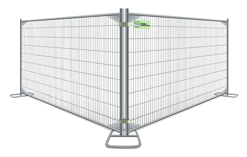 Temporary fence panel