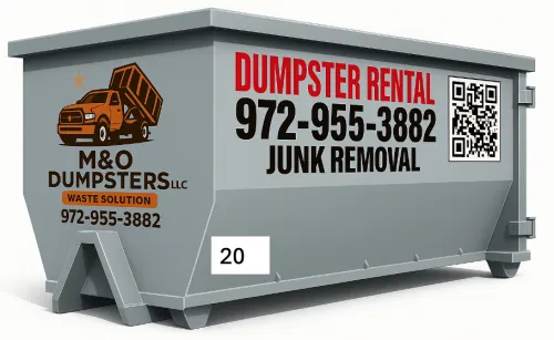 20 yard Dumpster