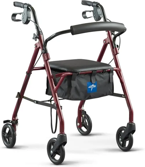 Medline Rollator Walker with Seat
