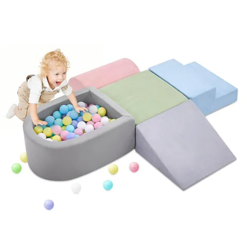 Foam Blocks with Ball Pit