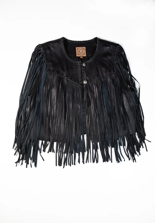 Double D Ranch Senora Vest - Black