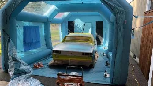 Inflatable Spray Booth