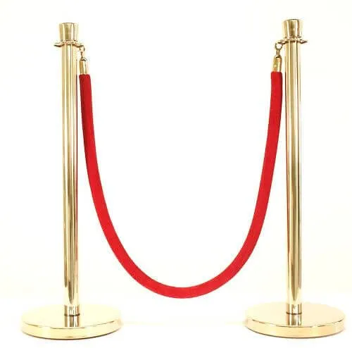 Gold Stanchion satin Finish 