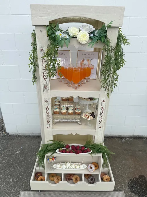 Vintage Champagne and Dessert Station