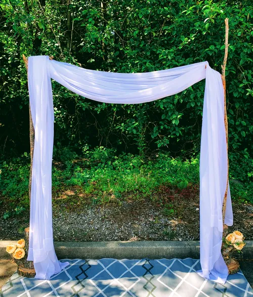 Wooden Wedding Arch