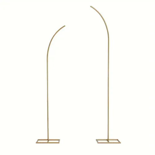 2 Piece Gold Arch Stand