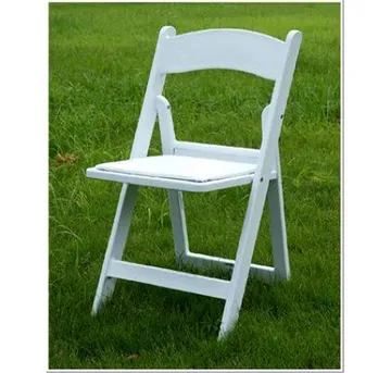 White Resin Wedding Chair L15.5