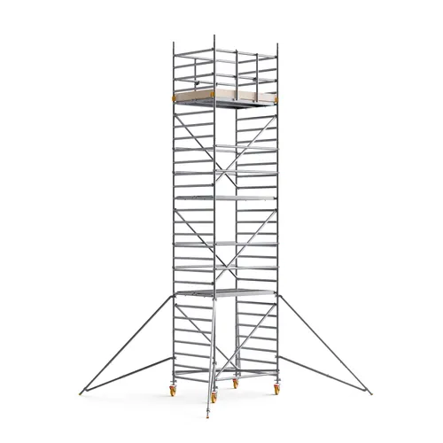 CUSTERS® Handy Mobile Guard Wide Scaffold 26 ft (8 m) x 6FT PL (Aluminum)