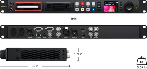 Blackmagic HyperDeck Studio 4K Pro 