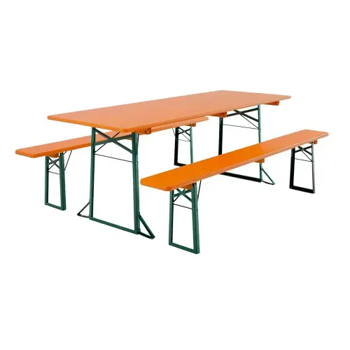 Table and Benches