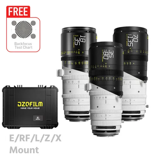 dzofilm catta zoom 18-35 ,  35-80 , 70-135