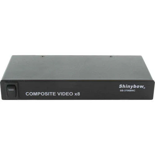 Shinybow SB-3706BNC 1x8 Video Da 