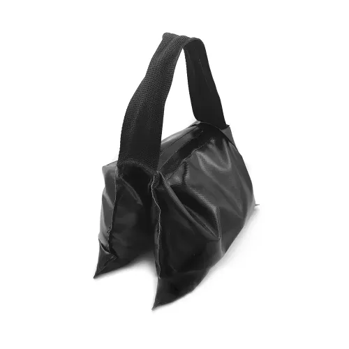 black sandbags 