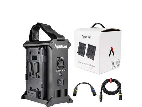 Aputure 2-Bay Battery Power Station (V-Mount)