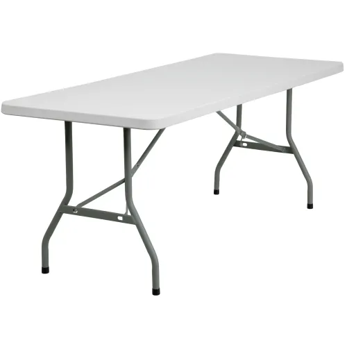 6' Rectangle Foldable Table