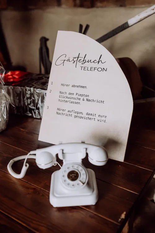 Gästebuch Telefon