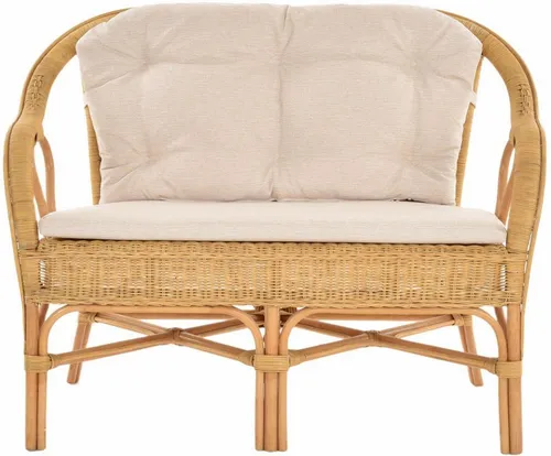 Rattanbank Zweisitzer