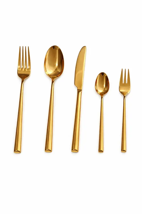 Besteck gold glänzend - Suppenlöffel