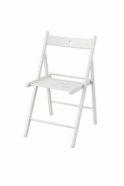 Holz-Klappstuhl weiß