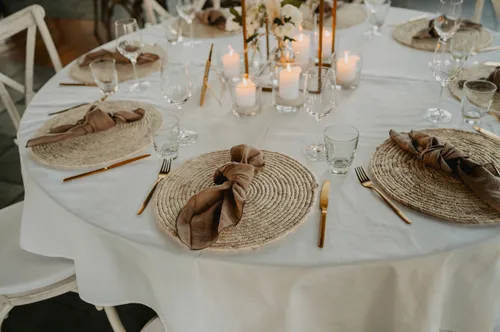 Platzset Rattan hell