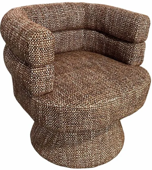 OC 0055 - Occasional Chair - Elliot Swivel in Brown