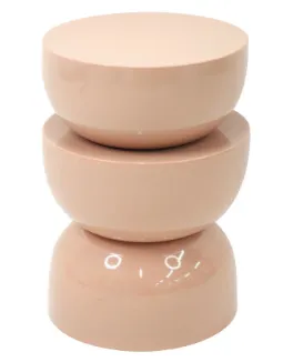 ST 0055 - Side Table - Luve Metal Dusty Pink