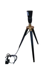 LP 0579 - Desk Lamp - Tripod Black Base with Drum Shade