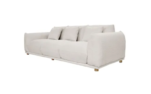 SF 4550 - Sofa - 3 Seater - Alden Boucle White