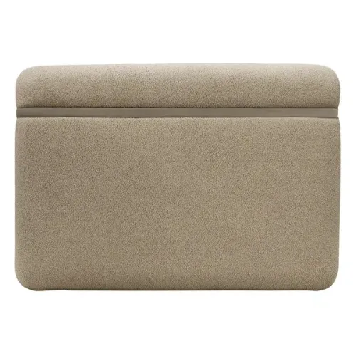 BH 0063 - King Bedhead - Latte Shearling Curved