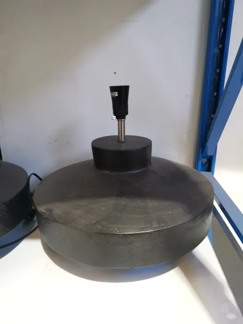 LP 5033 - Table Lamp - Dusted Black Timber Flying UFO