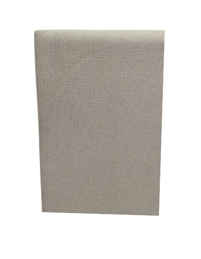 BH 6991 - Single Bedhead - Pearl Grey Fabric