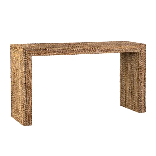 CN 0004 - Natural Braided Seagrass Console/Bench