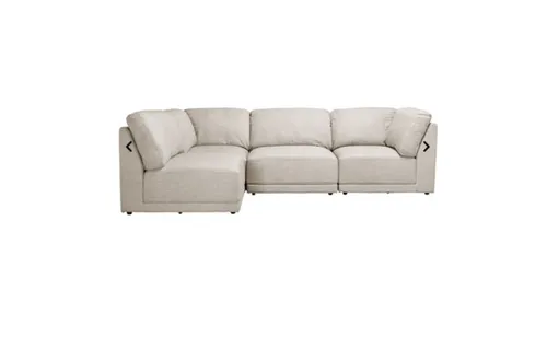 SF 6065 - Modular Sofa - Amelia Modular 4pce in light beige/oatmeal 