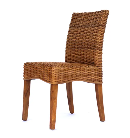 DC 9050 - Dining Chair - Sunset Range Cane with Wooden Legs 