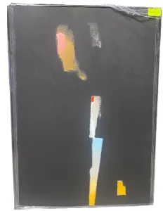 AW 7141 - Artwork - Large - Black Canvas