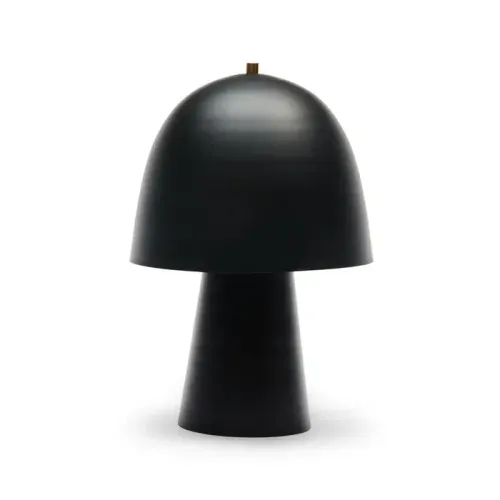 LP 0033 - Table Lamp - Black Cone Base with Dome Shade