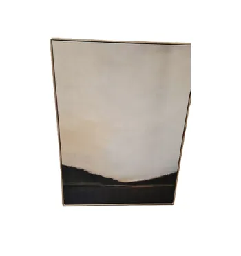 AW 0268 - Artwork - Large - Faded Sky Horizon Canvas in Wooden Frame