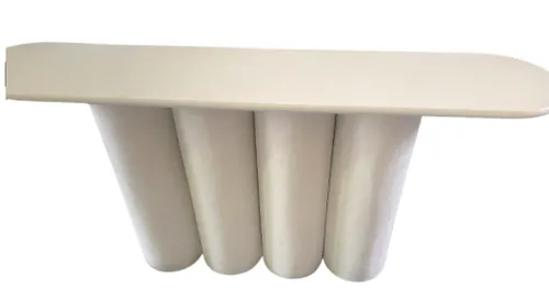 CN 0031 - Console - Harlow Modern Fluted Pedestal Base