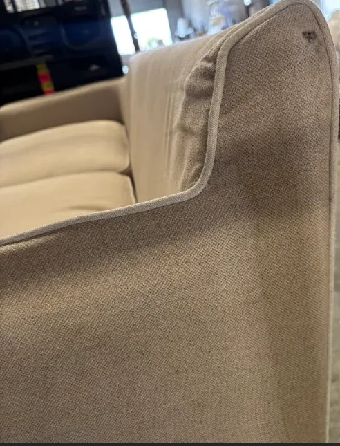 SF 4001 - 3 Seater Natural Linen Slip Cover Sofa