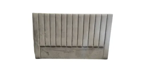 BH 0113 - King Bedhead - Silver Velvet Ribbed 