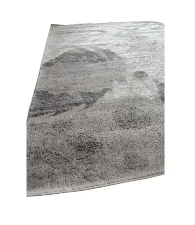 RG 2025 - Rug - Large - Grey & Beige Natural Form Patterned 